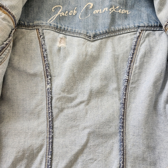 Women's jeans jacket, Jacob Connexion - Picture 3 of 4
